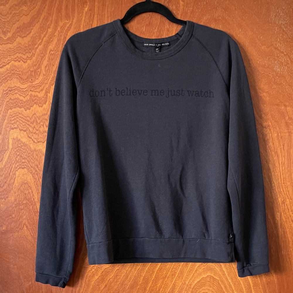 Joan Smalls x True Religion sweatshirt